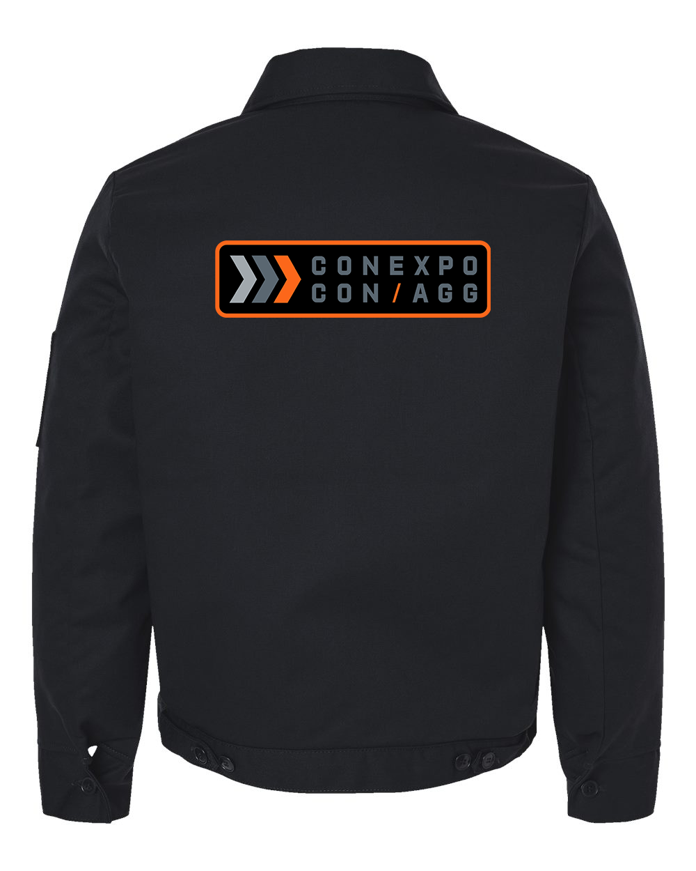 Dickies Jacket with Patches - Black