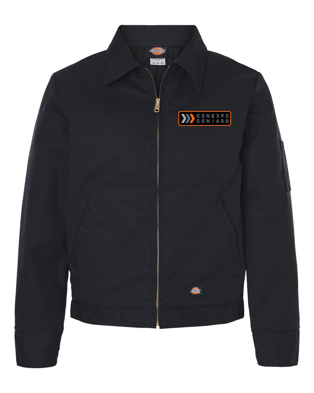 Dickies Jacket with Patches - Black